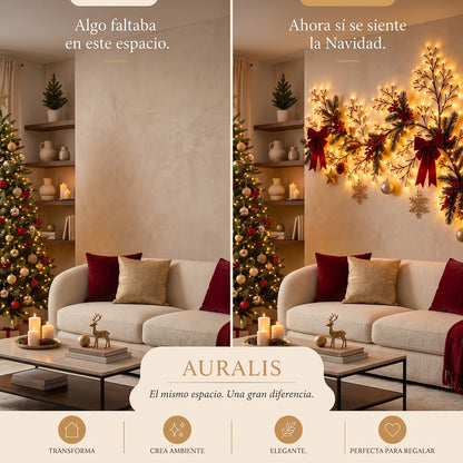 Auralis | Rama de Luces LED Decorativa para Pared